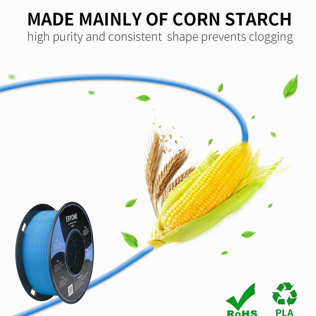 Standard PLA Filament 1kg 1.75mm 3D PLA Low Shrinkage Consumable for 3D Printer