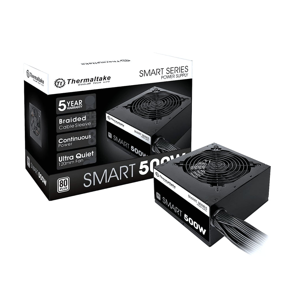 Thermaltake Smart 500W 80+ White PSU with 120mm Fan