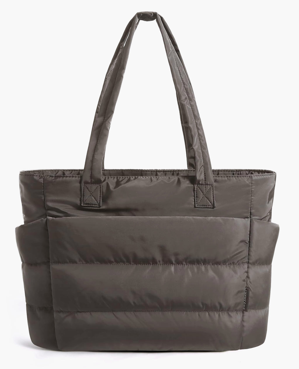 BAGSMART Tote Bag for Women, Lightweight Quilted Shoulder Bag