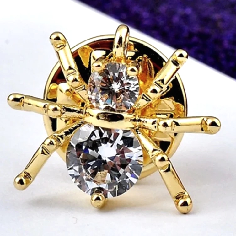 Fashionable Spider Brooch Cute Small Delicate Fashion Clothing Accessories