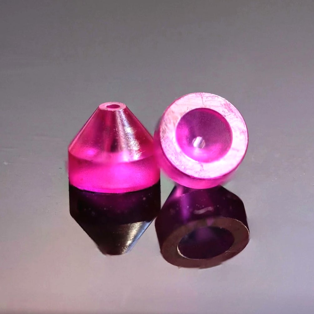 3D Printer Nozzle 0.4mm Ruby Hardened Abrasion-Resistant Copper - Compatible