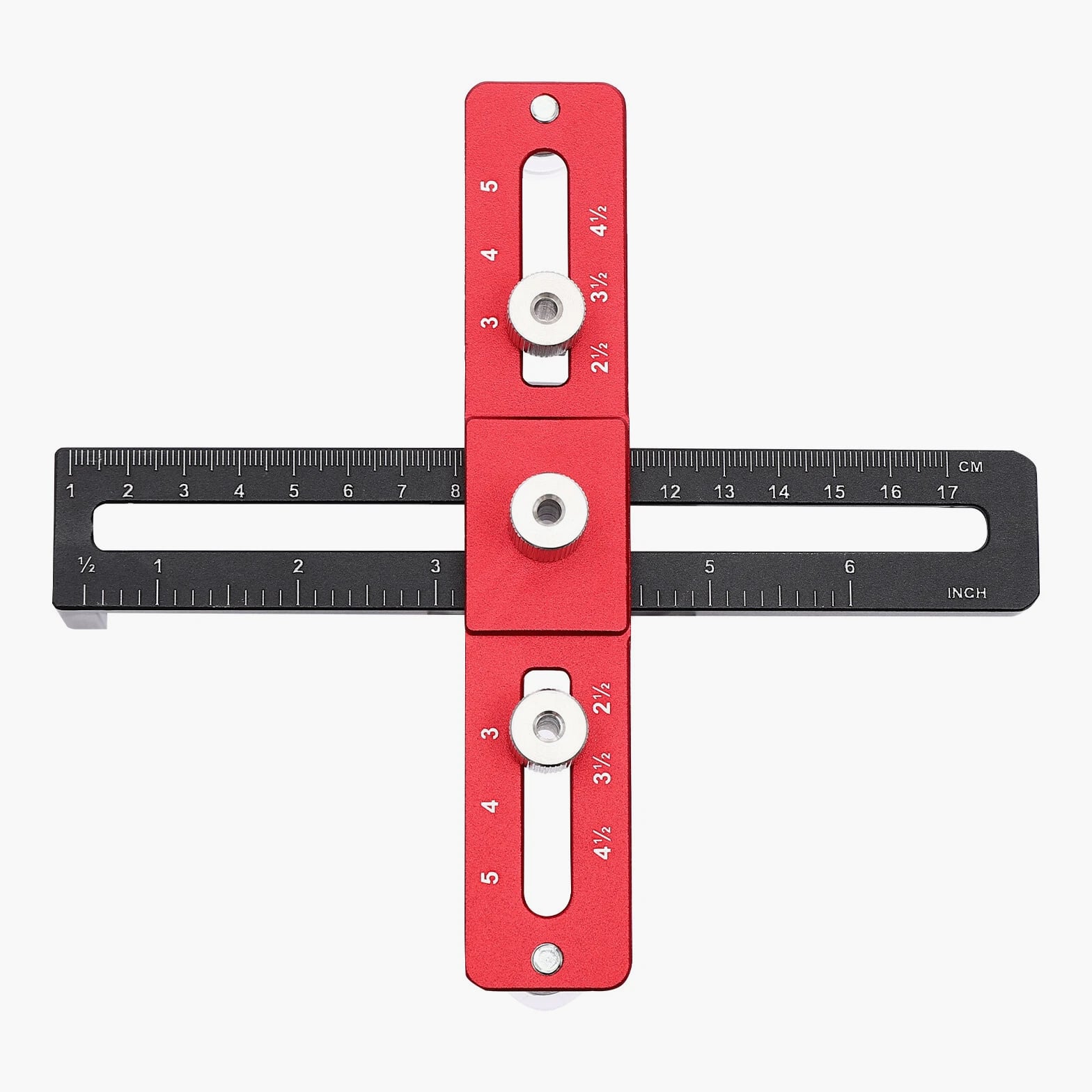 Adjustable Woodworking Drill Guide for Install Cabinet Door Handle Modern New~