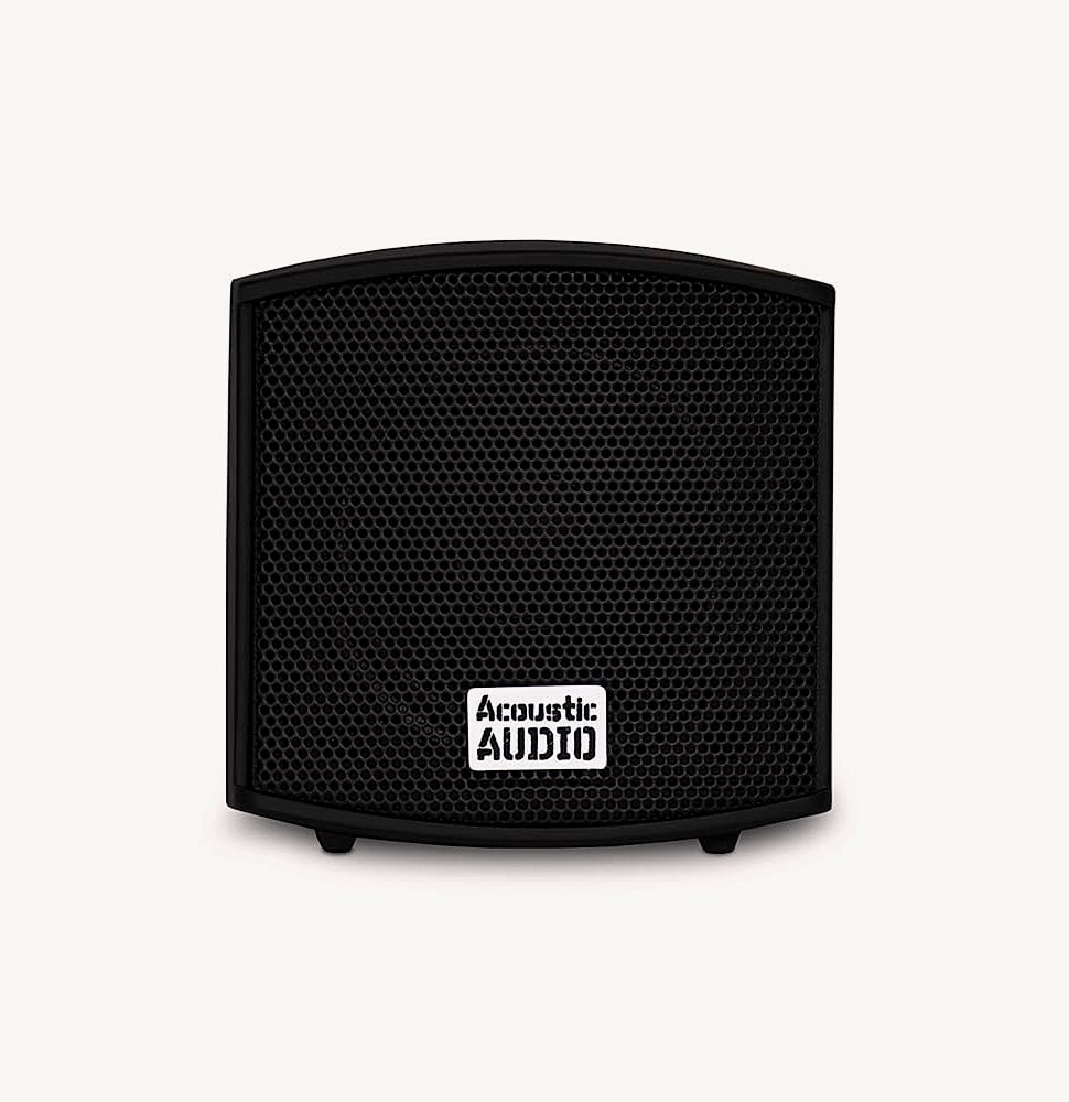 Acoustic Audio AA321B Mountable Indoor Speakers Pair Black