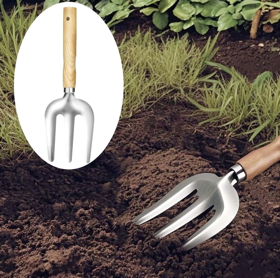 Garden Tool Set- 5PCS Stainless Steel Gardening Tool Sets Home Shovel Planting