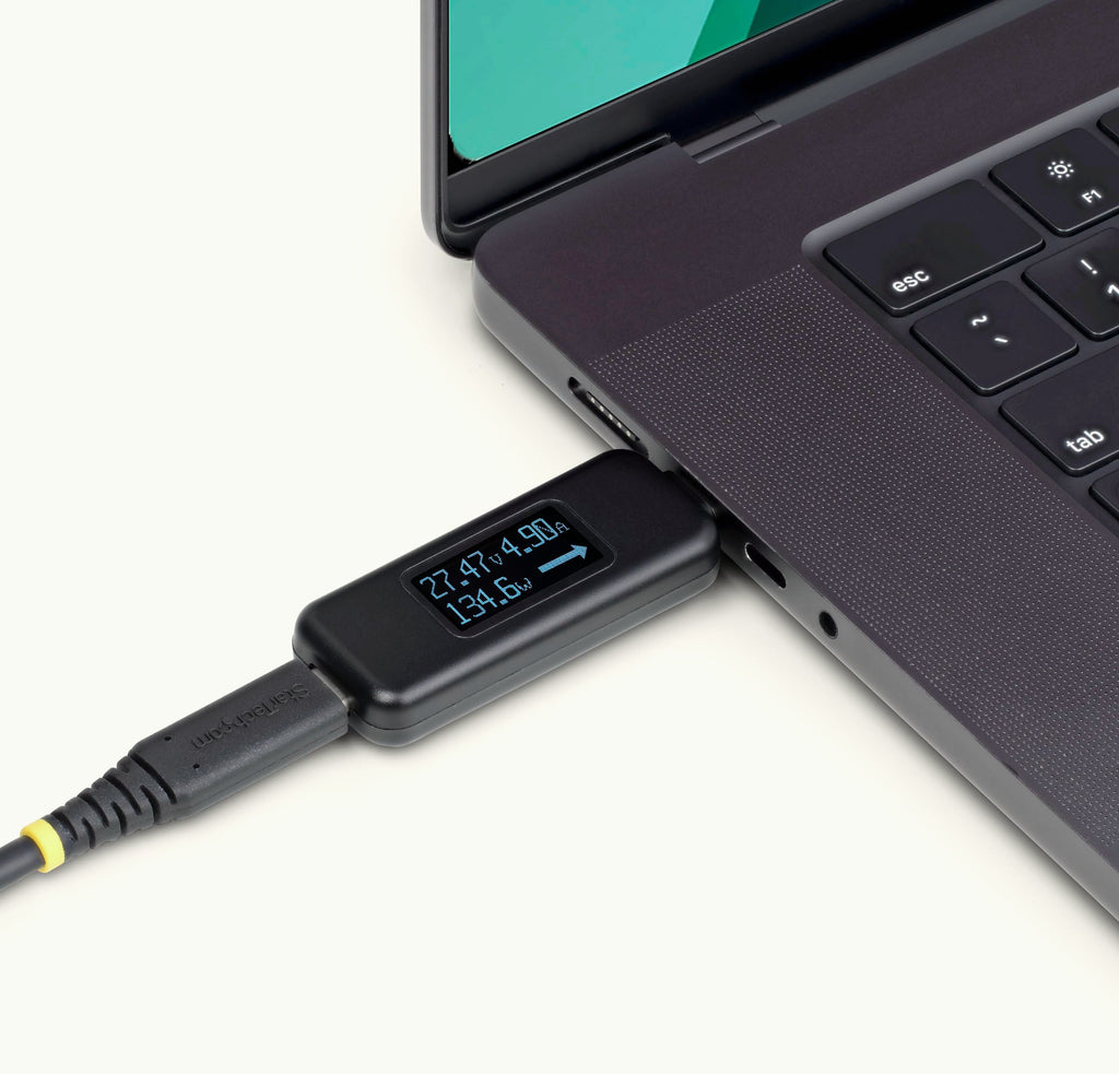 StarTech USB-C Power Tester, 240W PD EPR Digital Multimeter