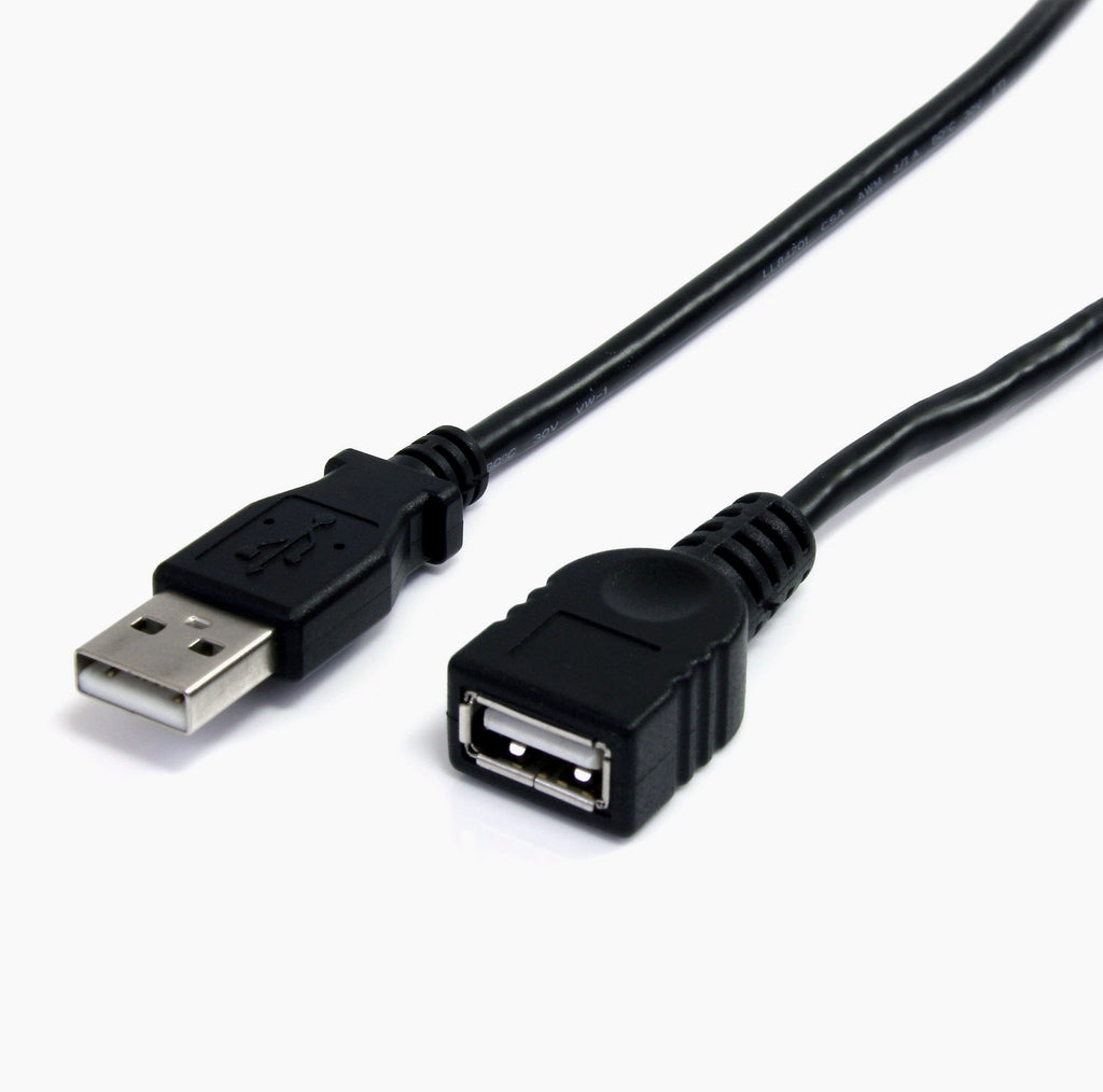 StarTech.com USBEXTAA3BK USB 2.0 Extension Cable 3 ft