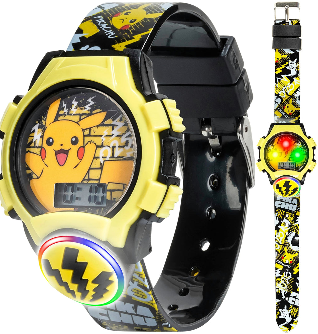 Accutime Pokemon Digital LCD Quartz Watch for Kids