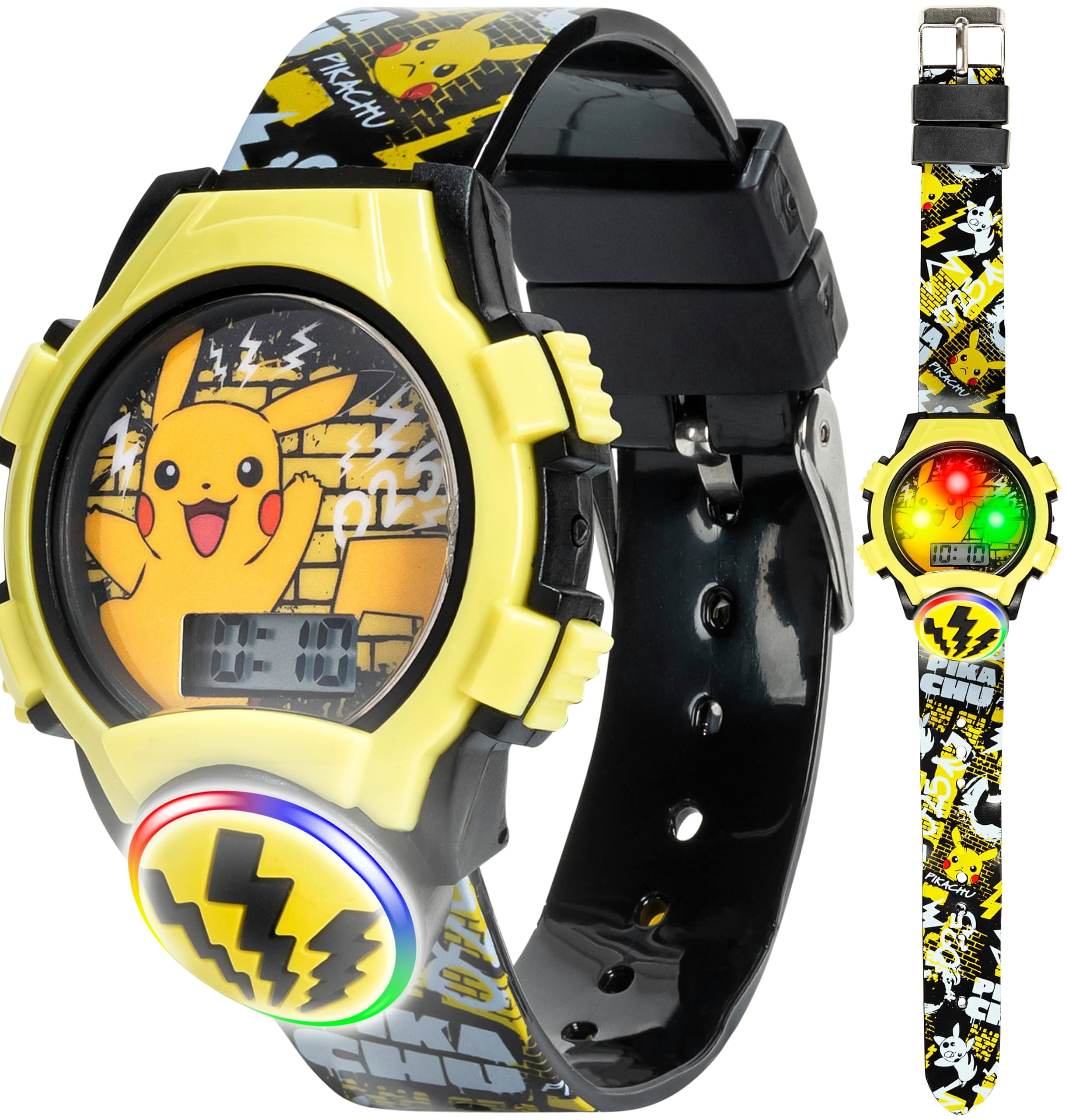 Accutime Pokemon Digital LCD Quartz Watch for Kids
