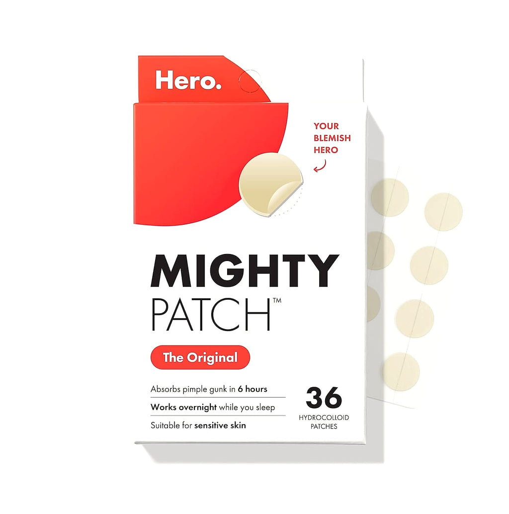 Mighty Patch Original Hydrocolloid Acne Patches, 36 Count