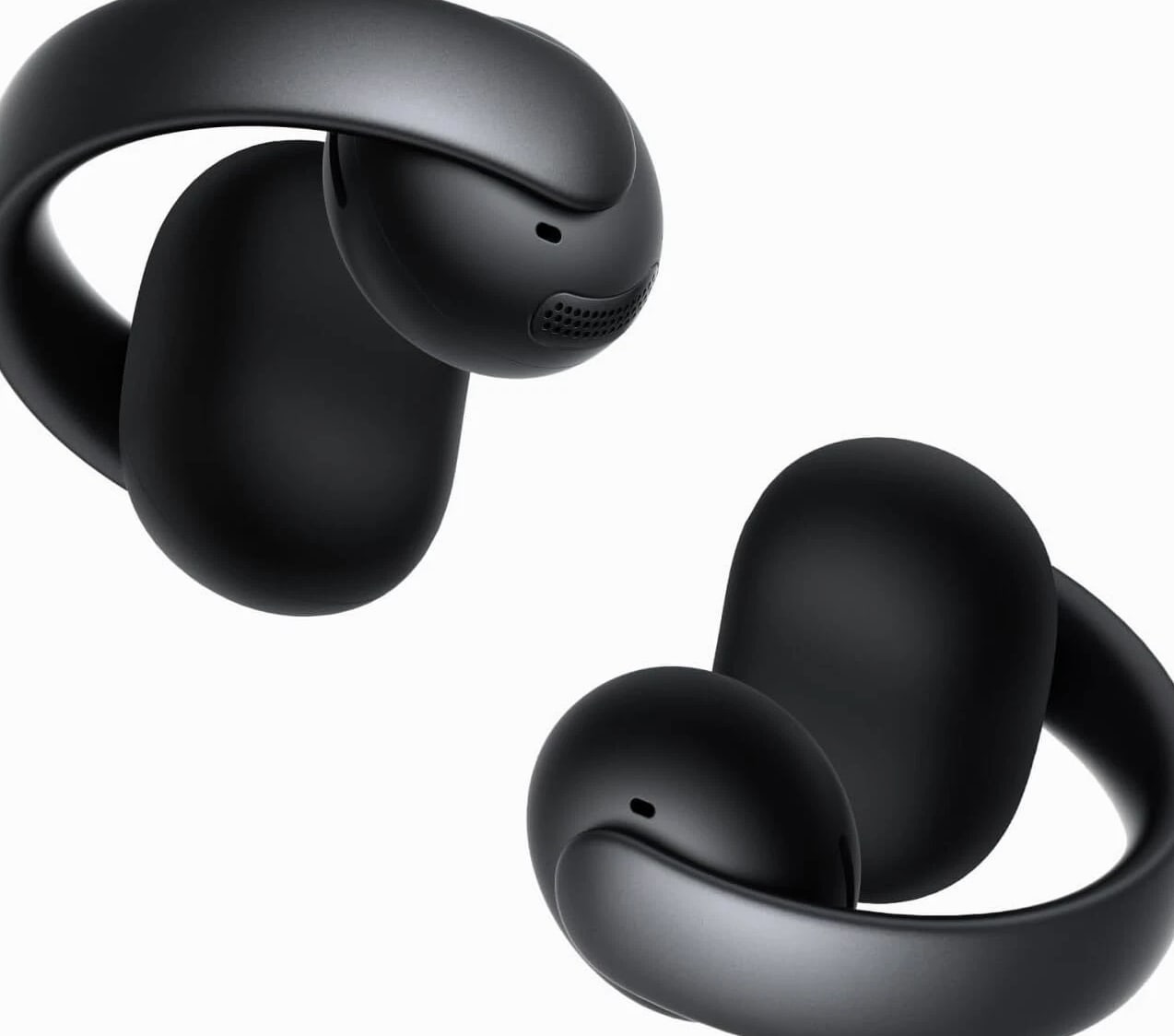 Soundcore AeroClip Open-Ear Earbuds Clip-On Headphones 4 Mic AI-Boost Clear Call