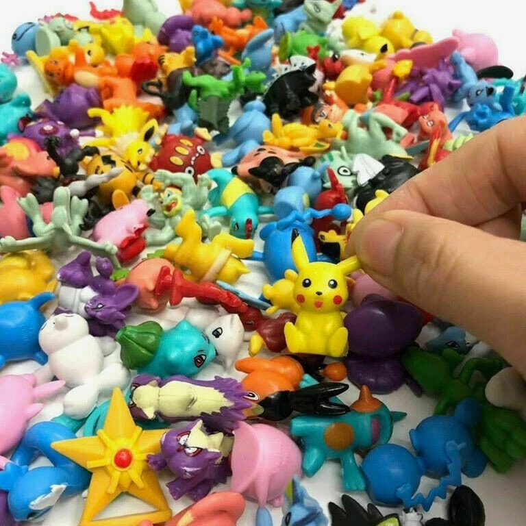 24/144 Style Pokemon Figure Toys Anime Pikachu Action Figures Cartoon Model