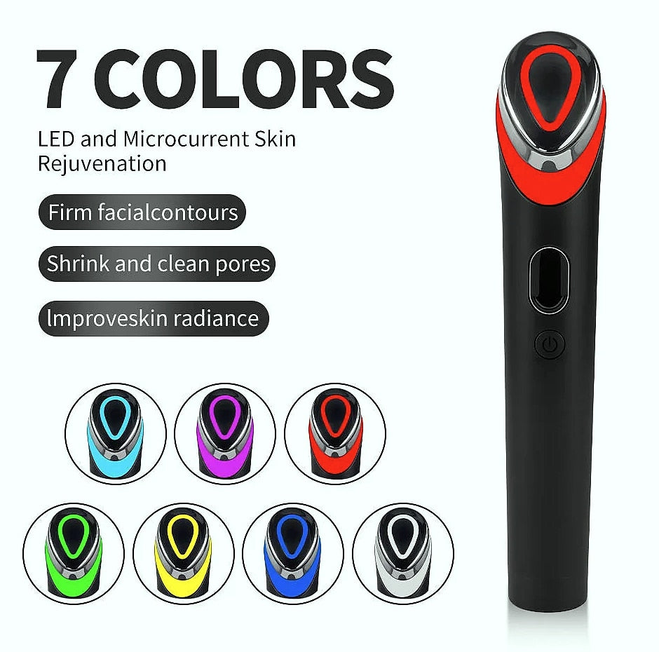 Dr. Realpen Booster Pro LED Eye Beauty Wand with 7 Color Light Therapy