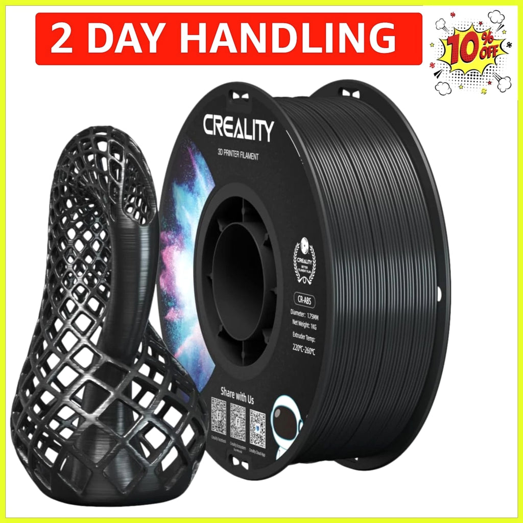 ABS Filament 1.75mm, 3D Printer Material, Excellent Resistance, Odorless Non-...