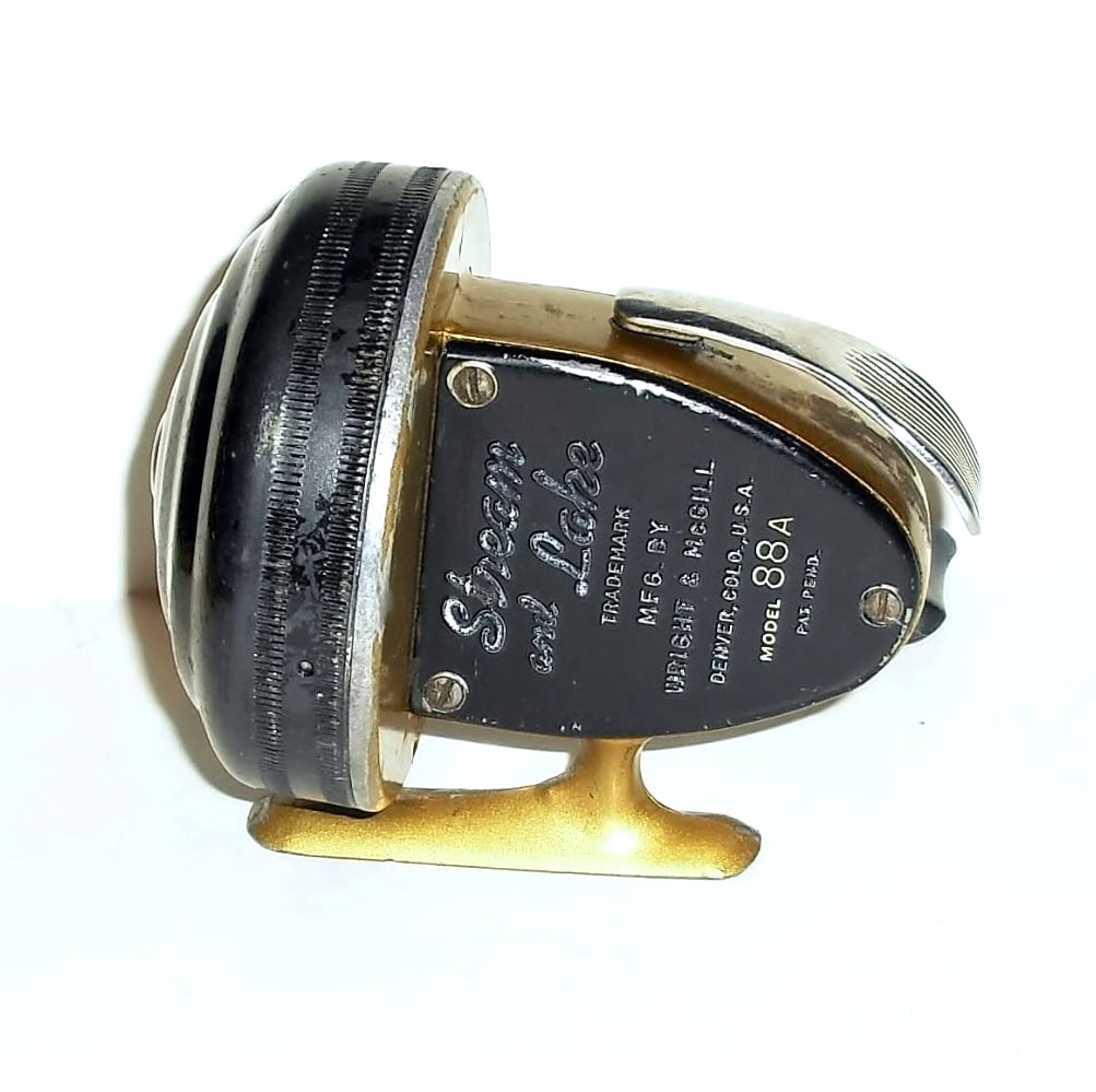 Vintage Wright & McGill Stream and Lake 88A Spincast Fishing Reel