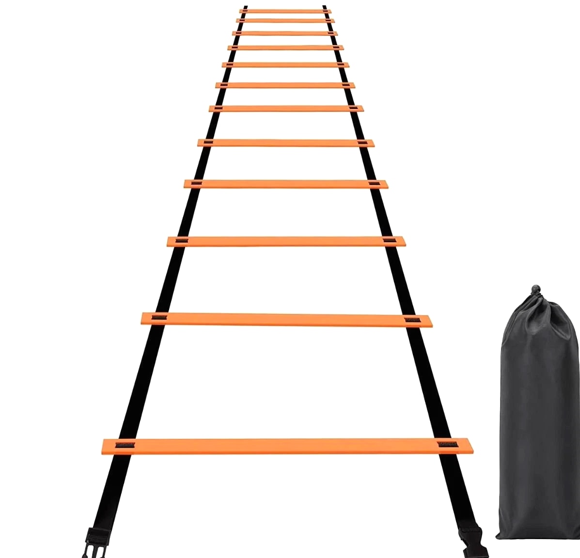 26FT Agility Ladder Training Set with Carry Bag ? Speed & Footwork Trainer