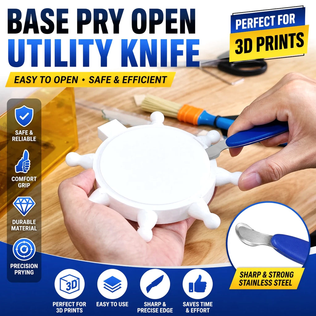 3D Printer Tool Kit - PLA, ABS & Resin Support Removal Cutter Set