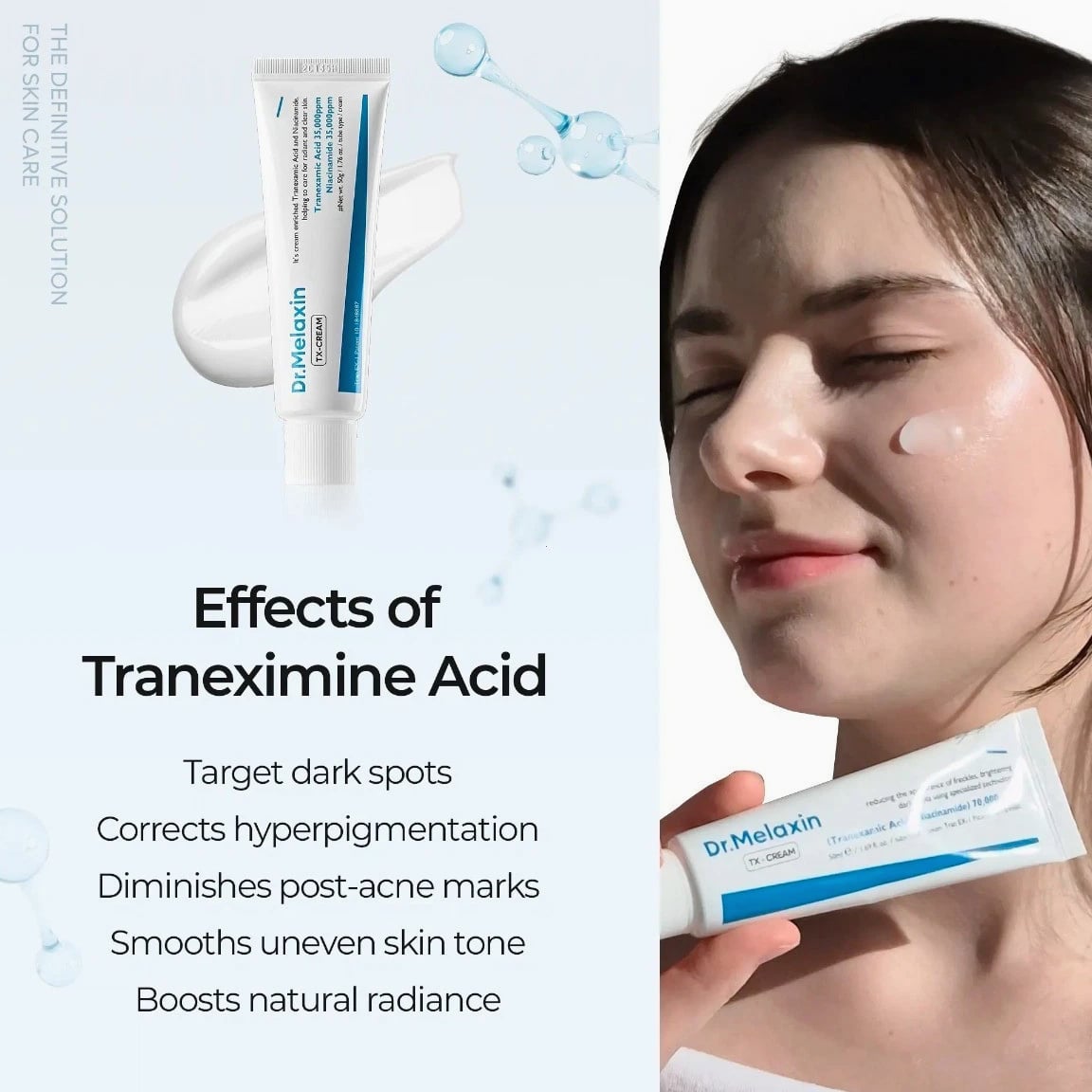 Dr.Melaxin TX Cream 50ml For Dark Spot & Hyperpigmentation With Niacinamide