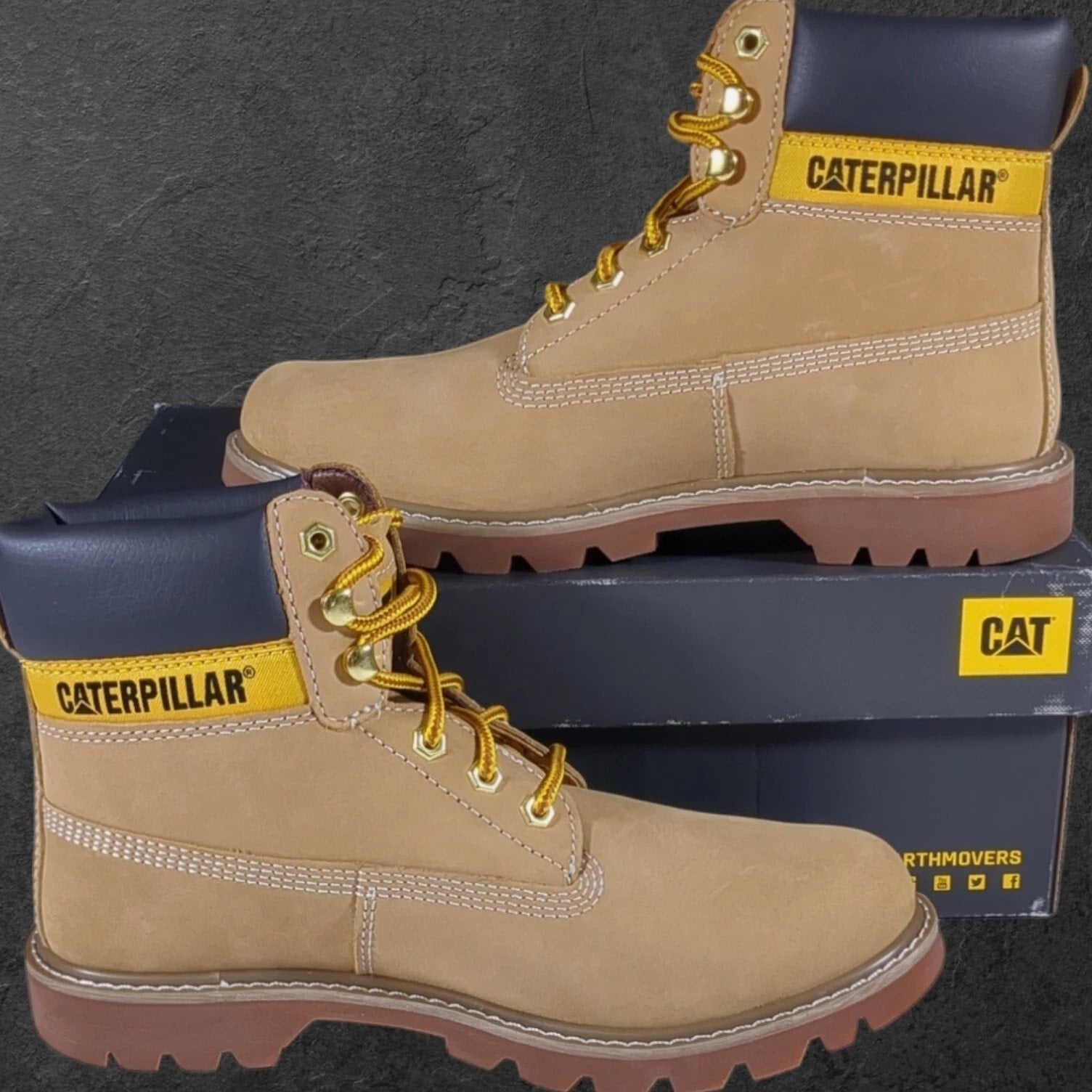 Caterpillar Colorado 2.0 Men's 13 Honey Reset Brown Boots