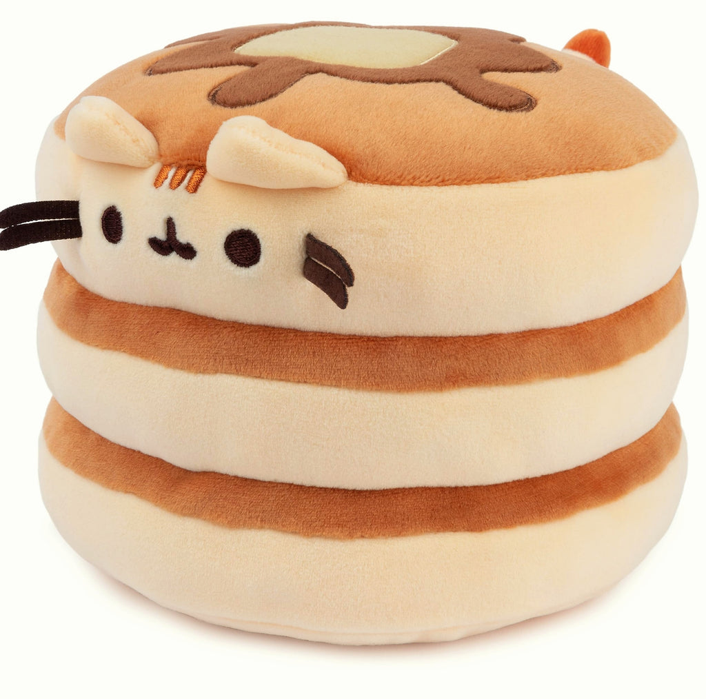 GUND Pusheen Pancake Squisheen Plush Toy, 6 inch