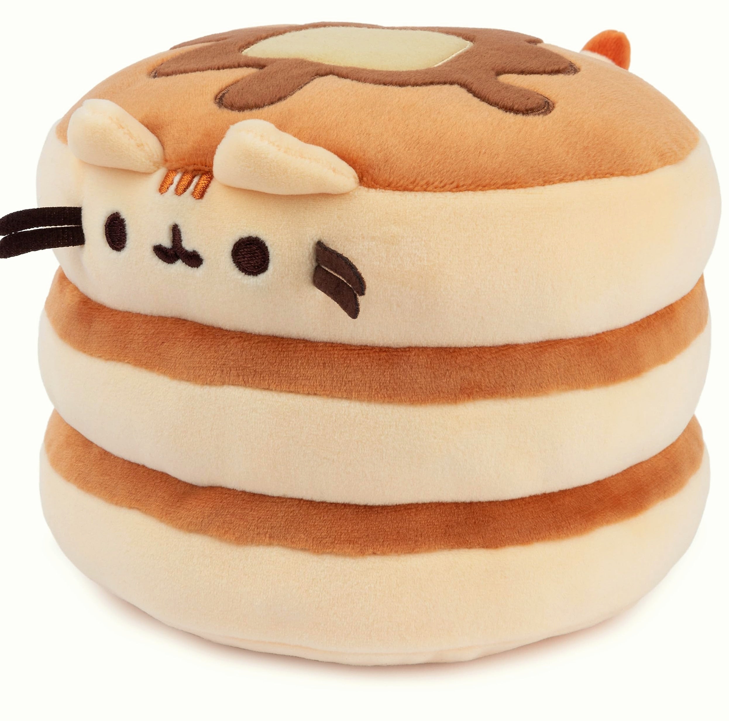 GUND Pusheen Pancake Squisheen Plush Toy, 6 inch
