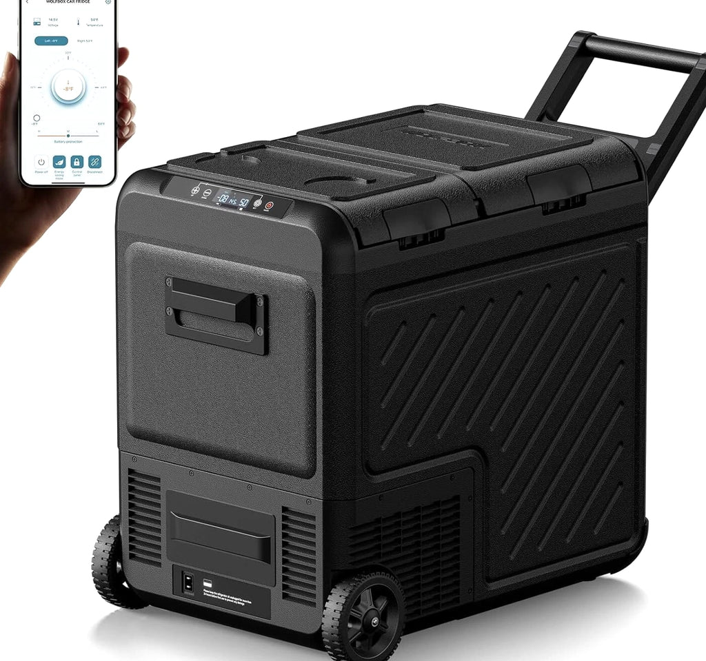 WOLFBOX 39/48/58qt Portable Freezer Fridge Cooler Car Camping Truck Refrigerator
