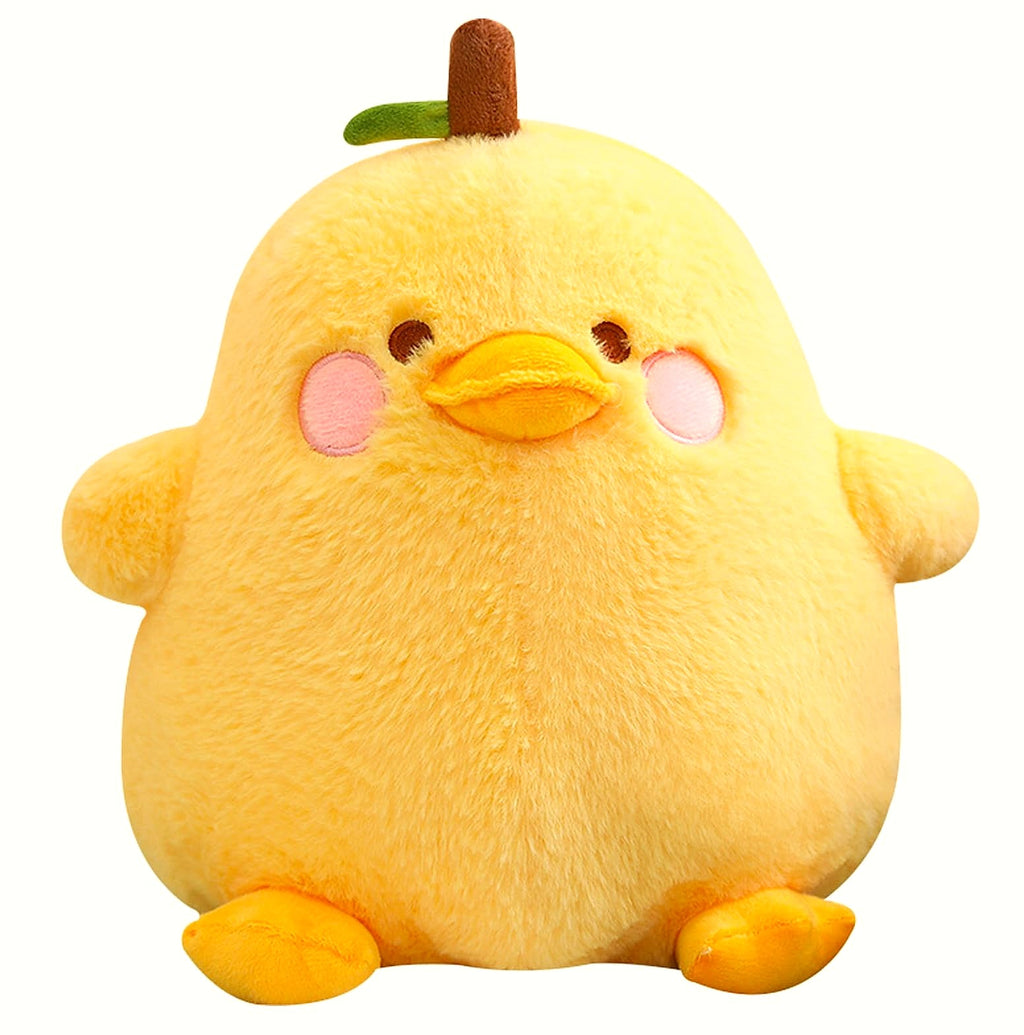 PEACH CAT Pear Duck Plush Pillow Stuffed Animal 8 Inch