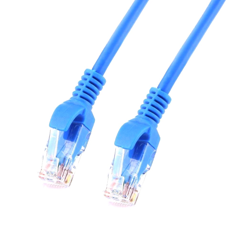 10m Cat 5E Molded Network Lan Ethernet Internet Patch Cable Blue New