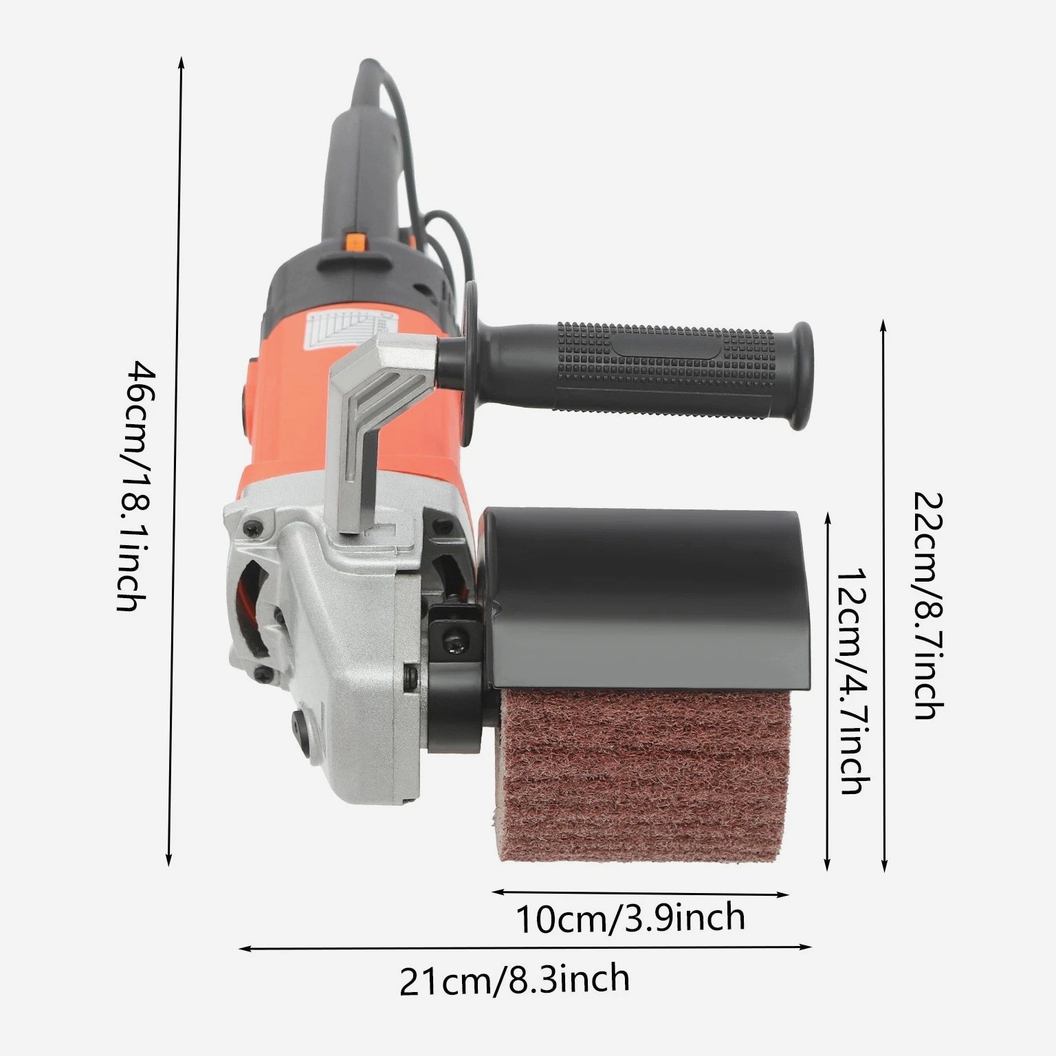 Surface Conditioning Tool 1400W Burnishing Polishing Machine Corded Electric
