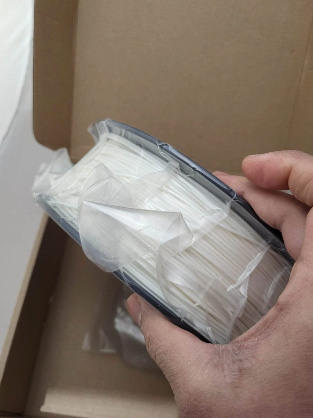 Hatchbox ABS 1.75mm 3D Printer Filament in White 1kg Spool- NIB Sealed