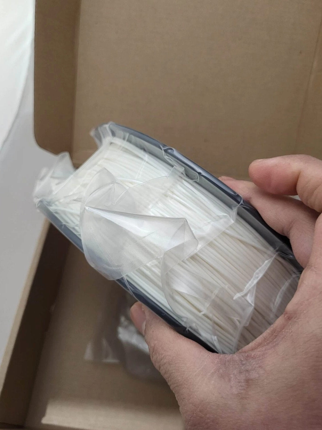 Hatchbox ABS 1.75mm 3D Printer Filament in White 1kg Spool- NIB Sealed
