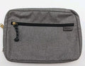 Fossil Travel Personal Organizer Bag Gray Electronics Gadgets 10" x 7" x 2" VGC
