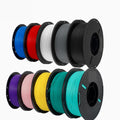 5Roll PLA 3D Printer Filament 1.75mm High Speed Printinng Material for Bambu Lab
