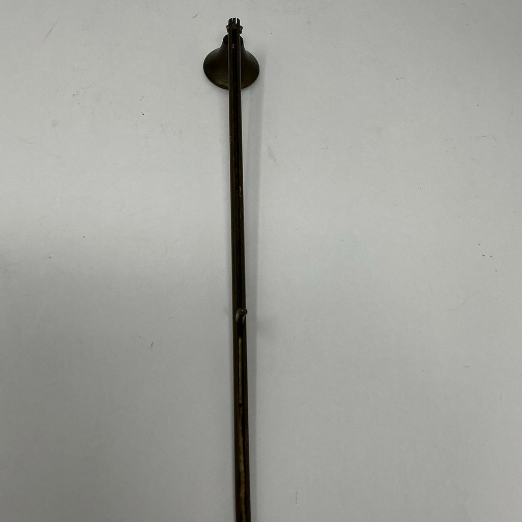 Vintage Brass Candle Snuffer with Wick Pull Antique 18th 19th Century Style