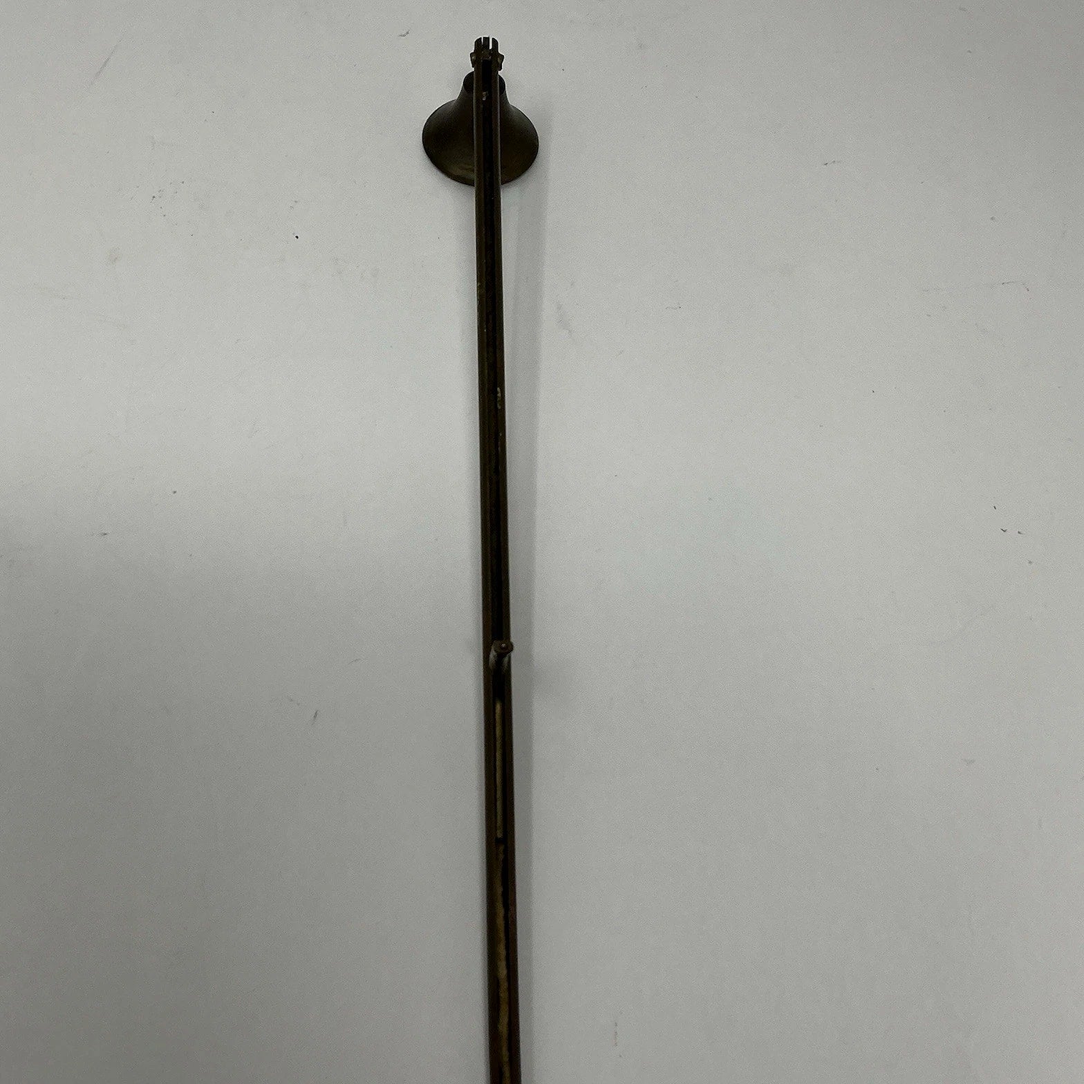 Vintage Brass Candle Snuffer with Wick Pull Antique 18th 19th Century Style