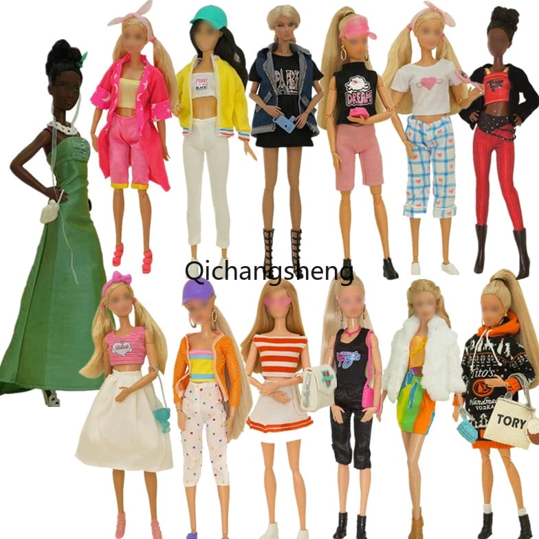 1/6 Doll Clothes Outfits Set Shirt Coat Jacket Skirt Dress Pants Accessory 11.5"