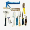 11Pc Gardening Tools Kit For Home Drywall Jab Saw, Safety Floral Hammer and More