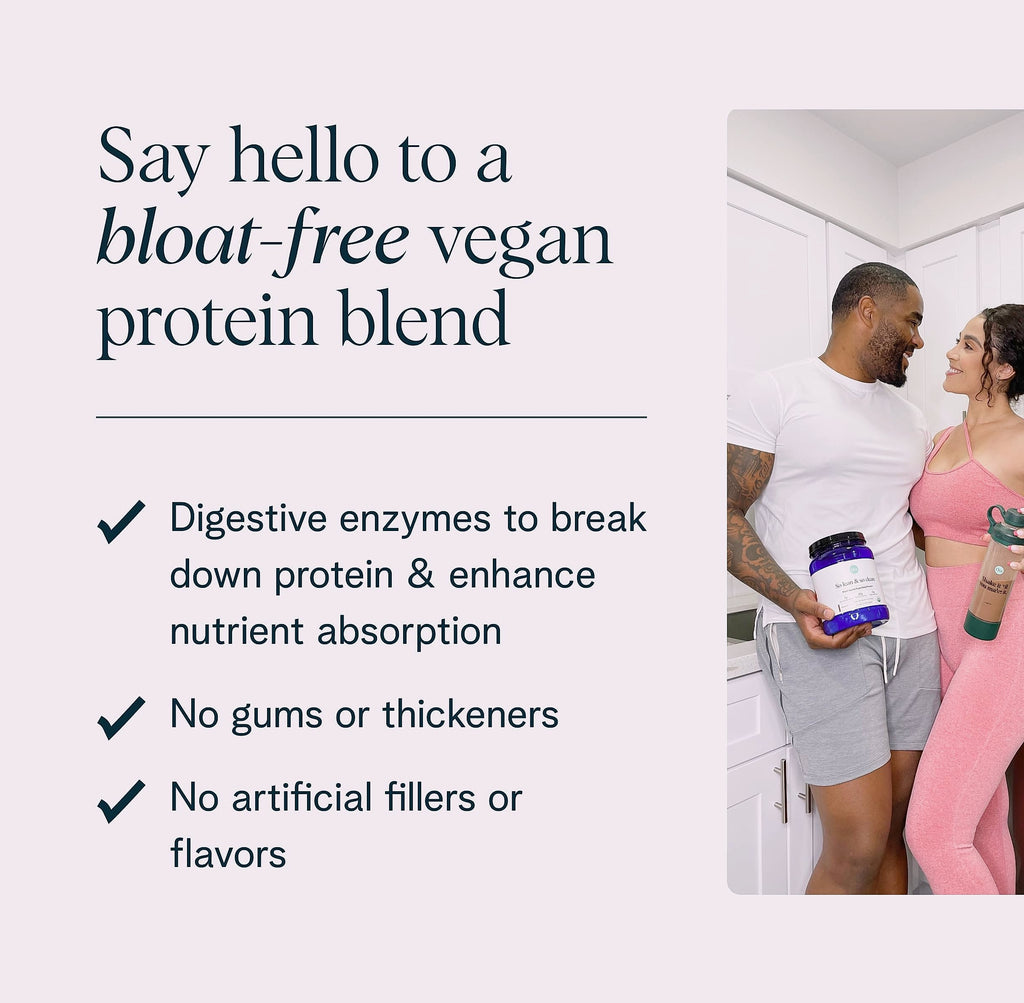 Ora Organic Vegan Protein Powder, 23g Plant Protein, Chocolate