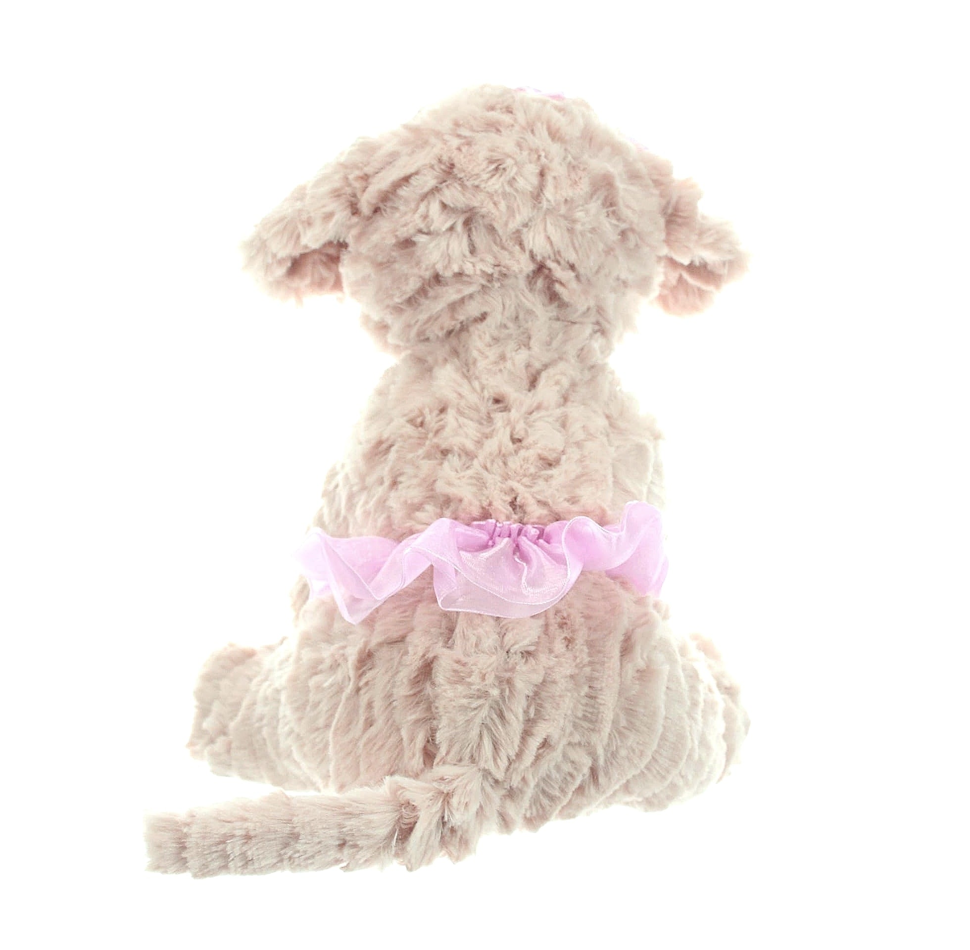 The Petting Zoo Ballerina Scruffy Dog Stuffed Animal, 10 Inch