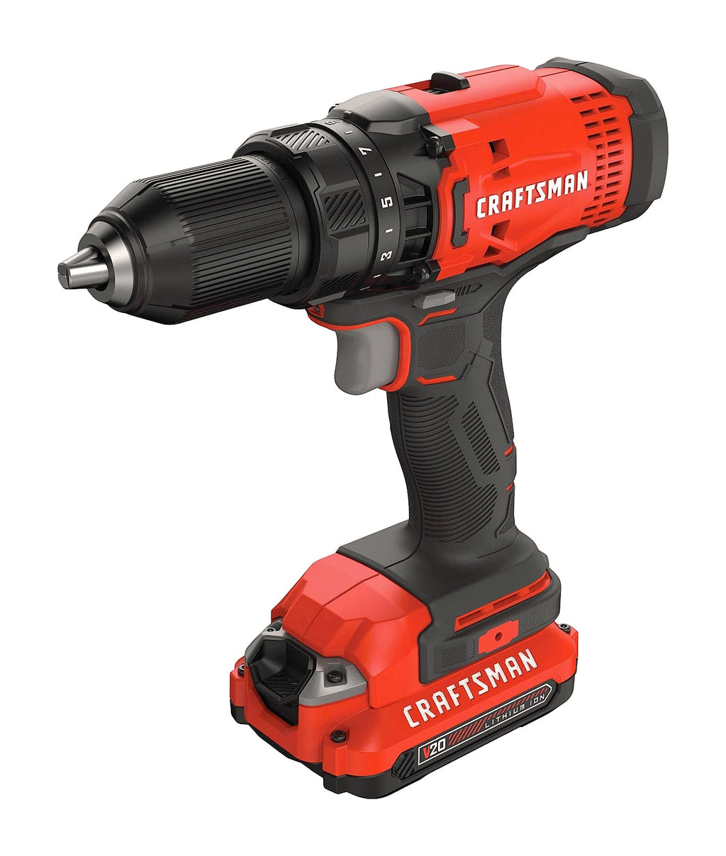 CRAFTSMAN CMCD700C1 V20 Cordless Drill Driver Kit