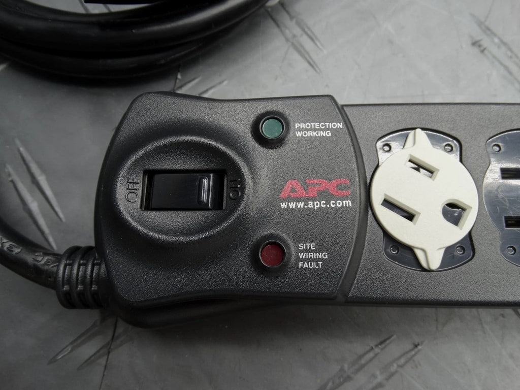 APC P6B Essential SurgeArrest 6-Outlet Surge Protector Power Strip (Lot of 3)