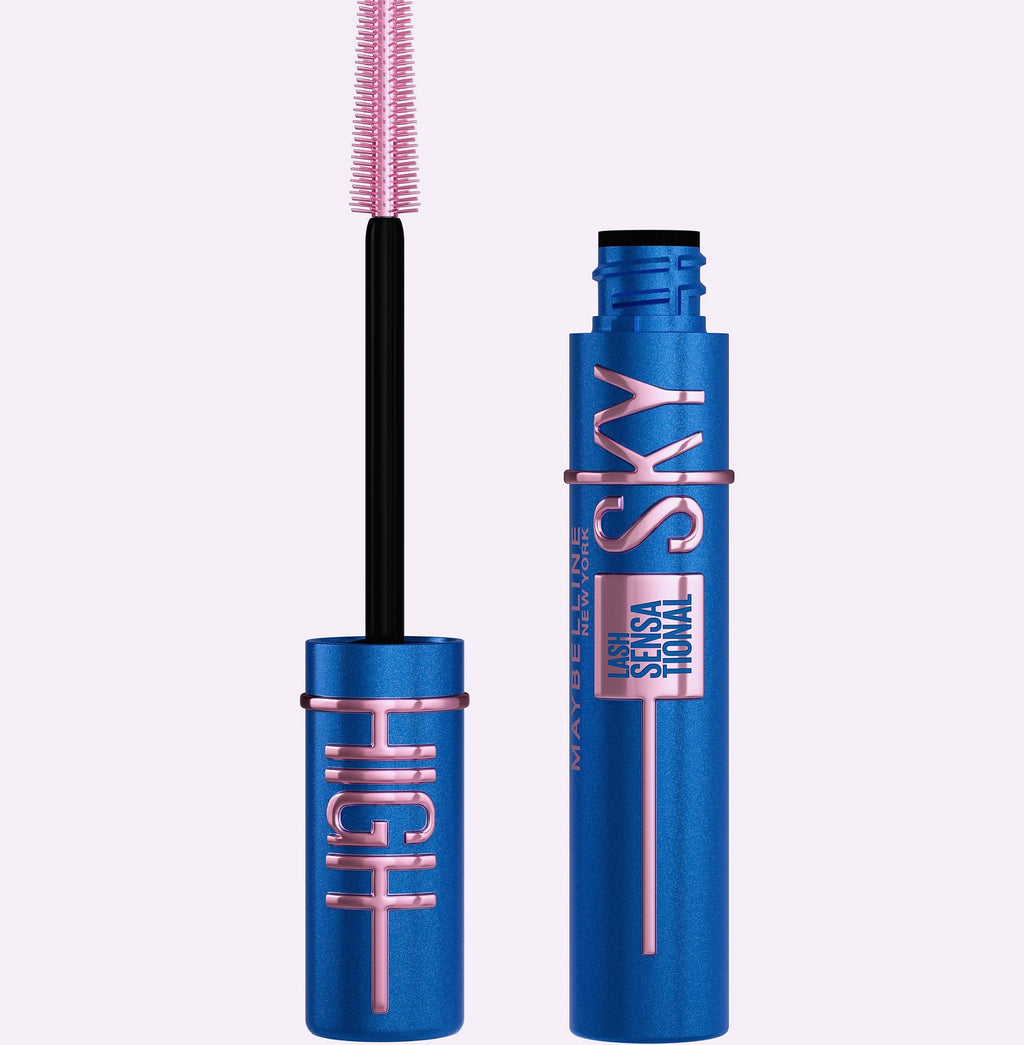 Maybelline Lash Sensational Sky High Washable Mascara, Blackest Black