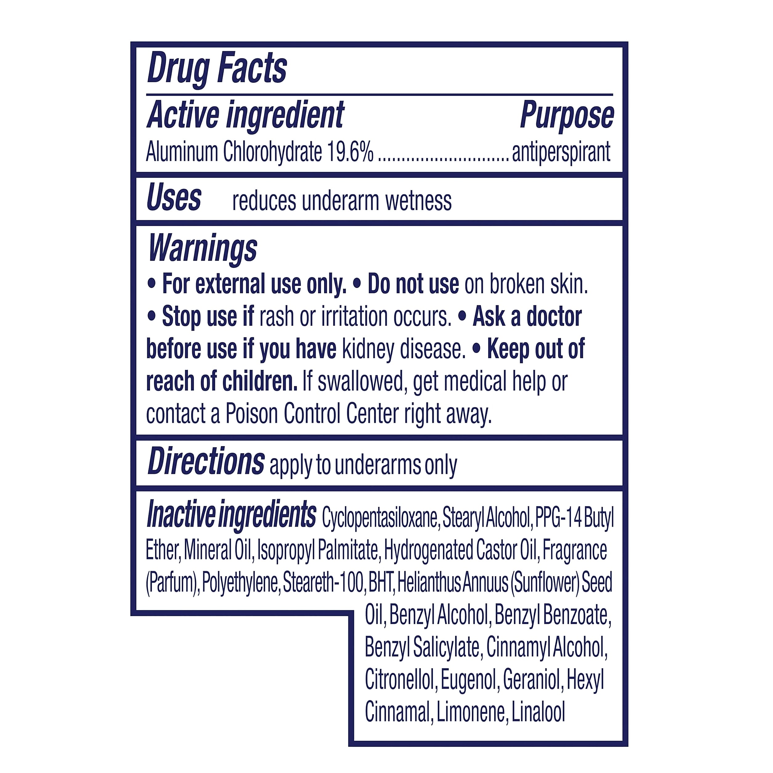 Dove Invisible Solid Antiperspirant Deodorant Stick, Original Clean, 2.6 oz, 2 Count