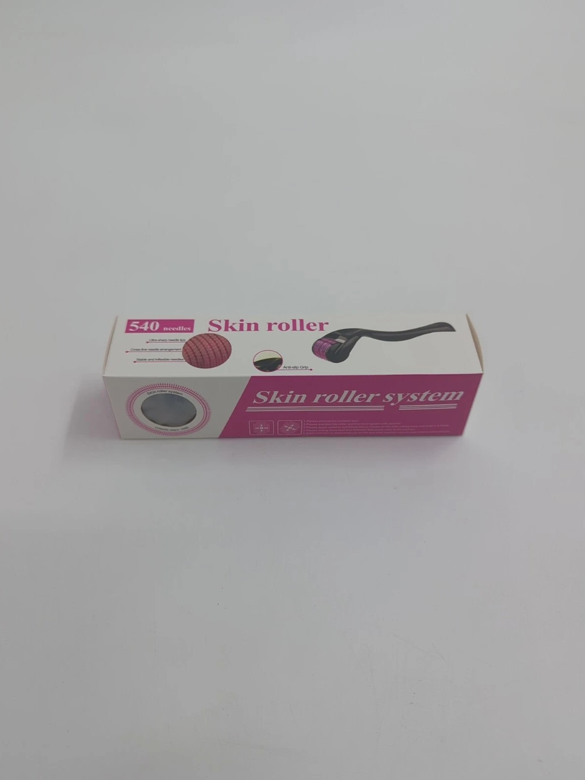 540 Titanium Microneedle Derma Roller Scar Dermaroller Beard Regrowth Hair Loss