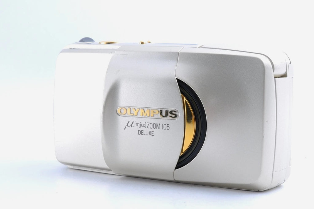 Olympus μ mju Zoom 105 Deluxe Point & Shoot Film Camera JAPAN [NEAR MINT]