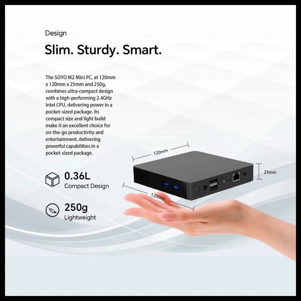 Mini PC Office Use, Powerful, Silent Promotion