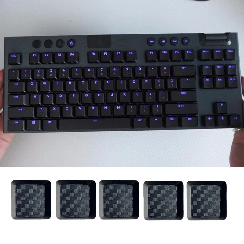 Low Profile Mechanical Keyboard Keycaps Carbon Fiber Key Cap for G915/G813/G815