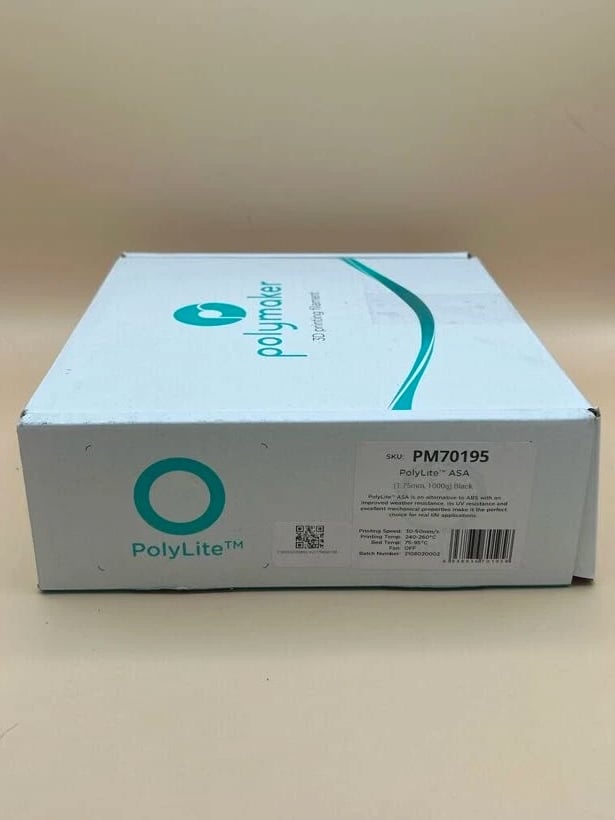 Polymaker Polylite ABS 3D Printer Material Black 1.75mm, 1000g