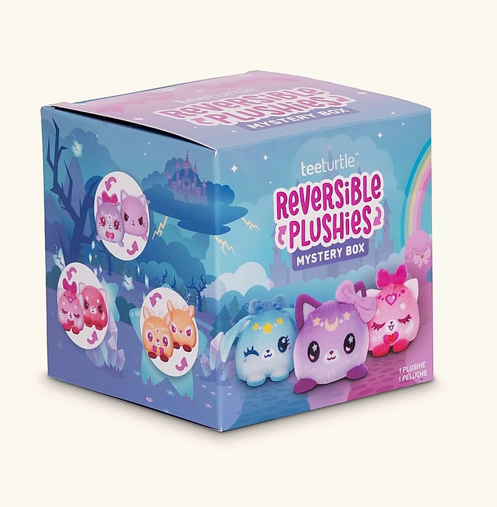 TeeTurtle Kawaii Cuties Reversible Plushie Mystery Box 3-Inch