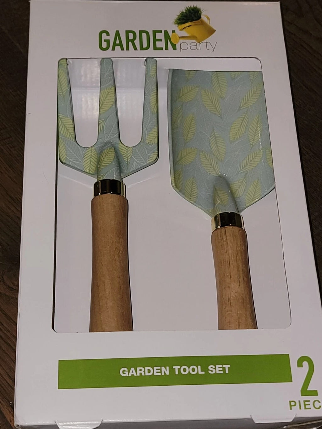 Garden Party Green Floral Tools Kit Home Tool Equipment Garden Tool 2 Piece Set