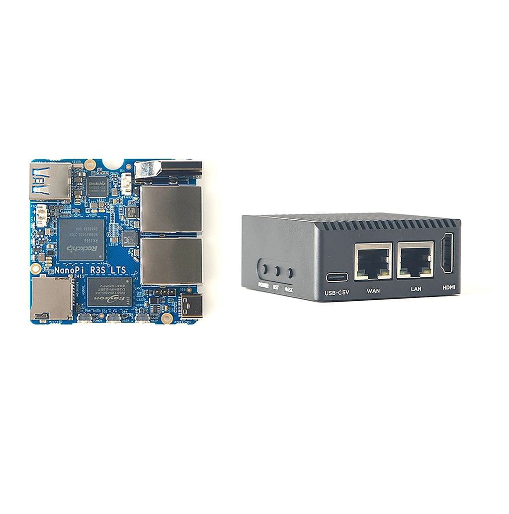 WayPonDEV NanoPi R3S LTS Mini Router OpenWRT Gateway